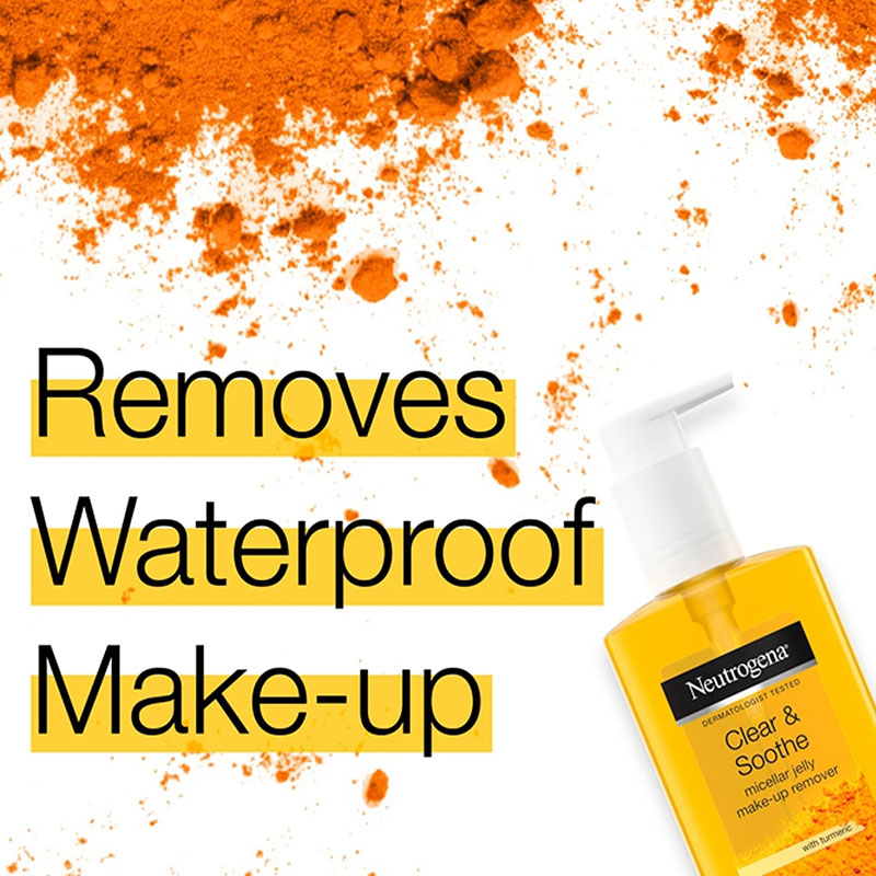 Neutrogena Clear & Soothe Micellar Jelly Make Up Remover 200ml