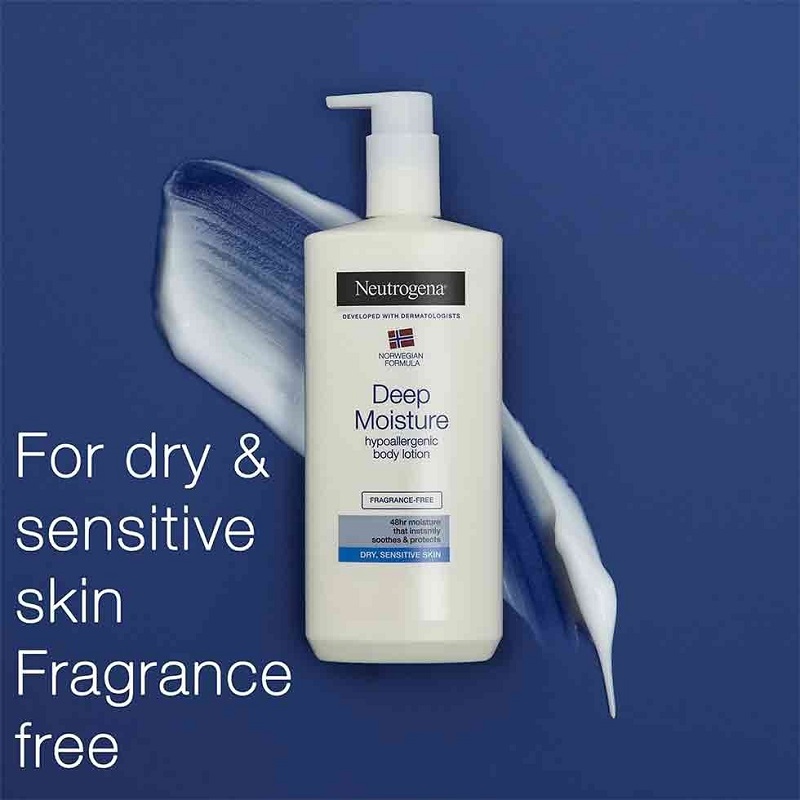 Neutrogena Deep Moisture Hypoallergenic Body Lotion 400ml