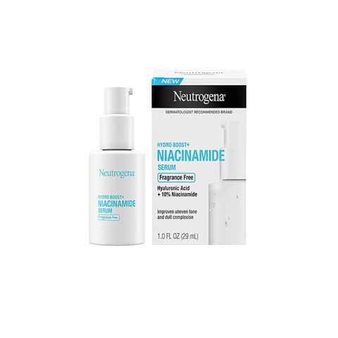 Neutrogena Hydro Boost+ Niacinamide Serum Fragrance Free 29ml