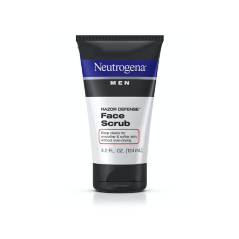 Neutrogena Men Razor Defense Face Scrub 124ml