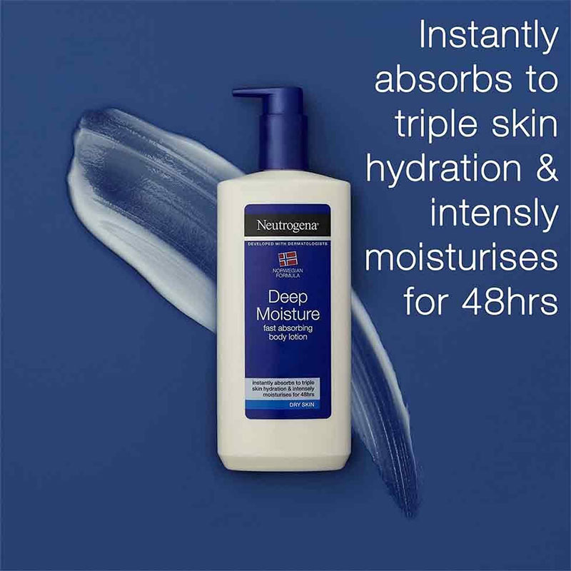 Neutrogena Norwegian Deep Moisture Body Lotion For Dry Skin 400ml