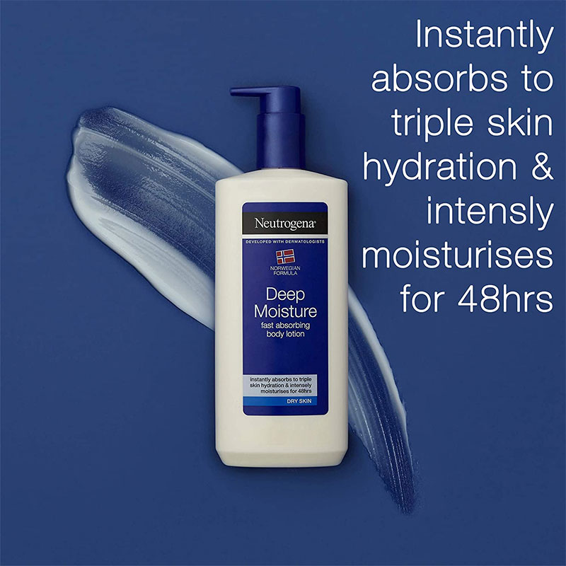 Neutrogena Norwegian Formula Deep Moisture Body Lotion Dry Skin 250ml