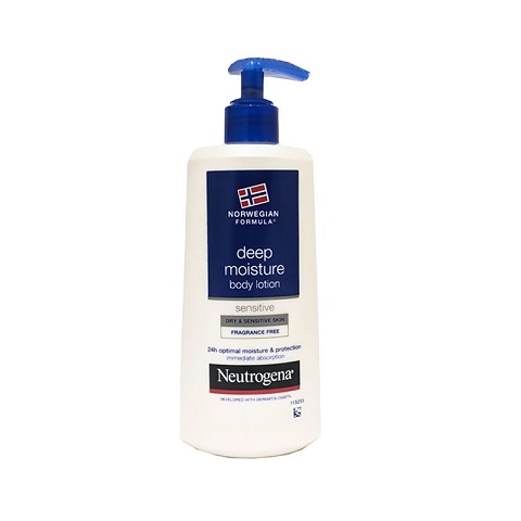 Neutrogena Norwegian Formula Deep Moisture Body Lotion For Dry & Sensitive Skin 250ml
