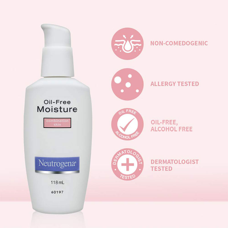 Neutrogena Oil-Free Moisture For Combination Skin 118ml