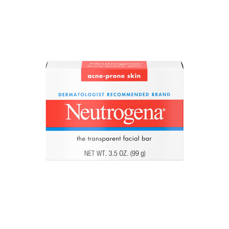 Neutrogena The Transparent Facial Bar For Acne Prone Skin 99g