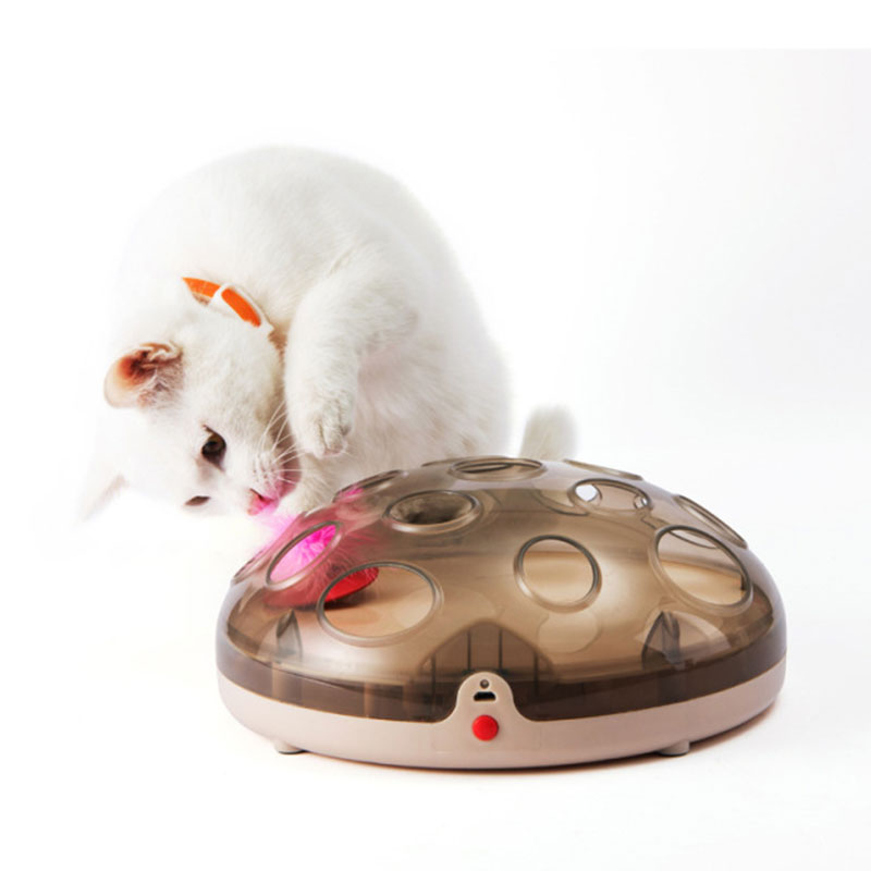 New Crazy Magnetic Turntable Levitation Technology Funny Cat Toy (301207)