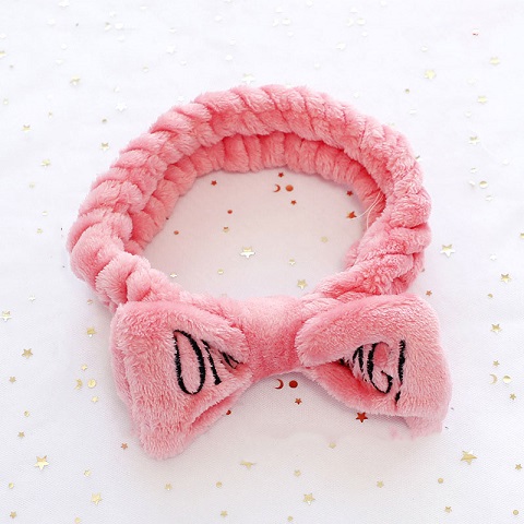New Ladies Embroidered Makeup Washing Hairband (301173)