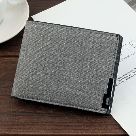 New Men's Ultra-Thin Short Wallet (81)