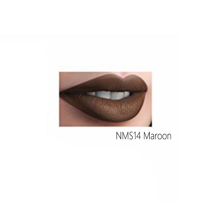 Nicka K Vivid Matte Lipstick 3.5g - NMS14 Maroon
