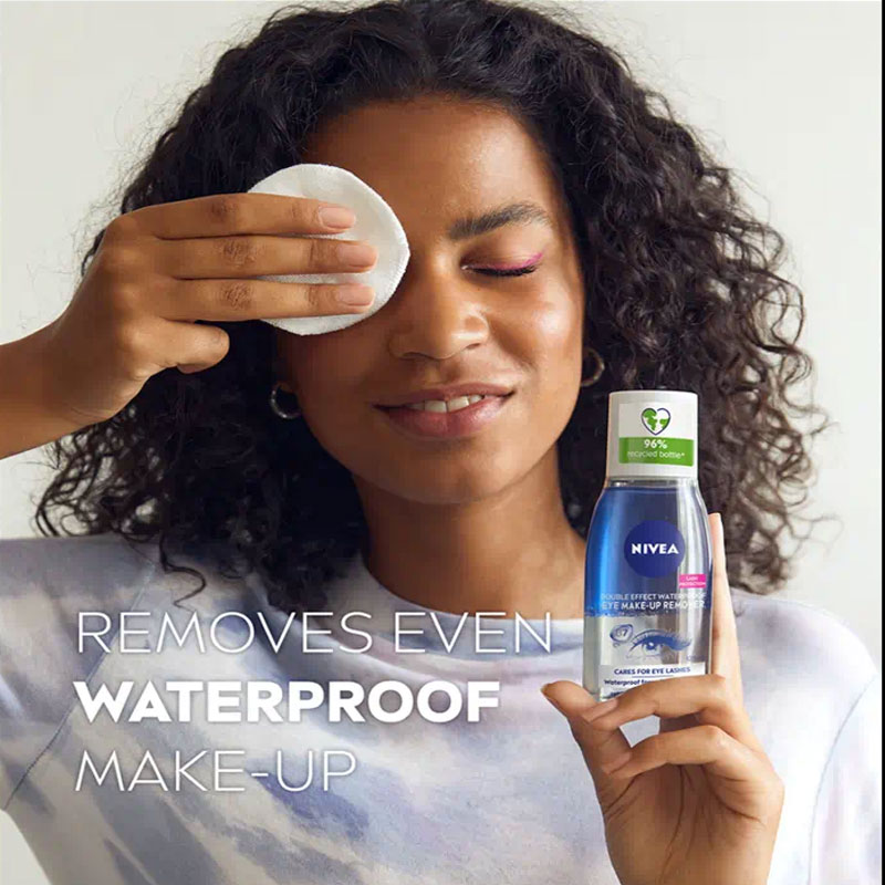 Nivea Double Effect Waterproof Eye Makeup Remover 125ml