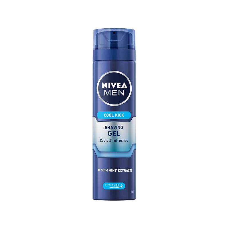 Nivea Men Cool Kick Shaving Gel 200ml