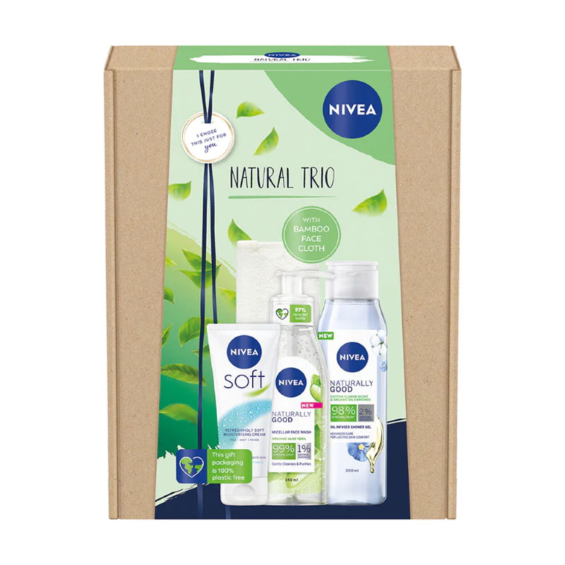 Nivea Natural Trio Gift Set
