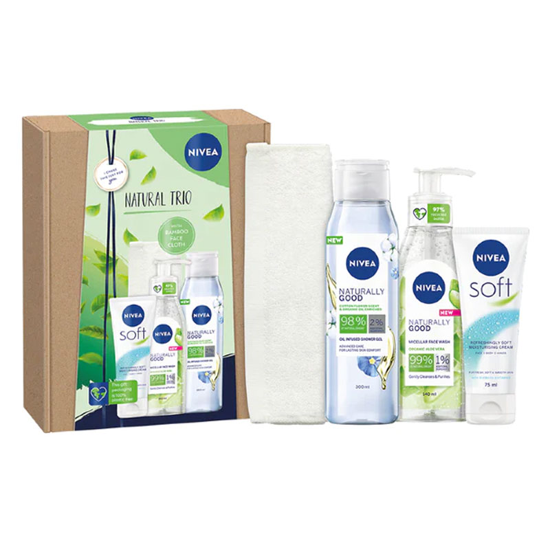 Nivea Natural Trio Gift Set