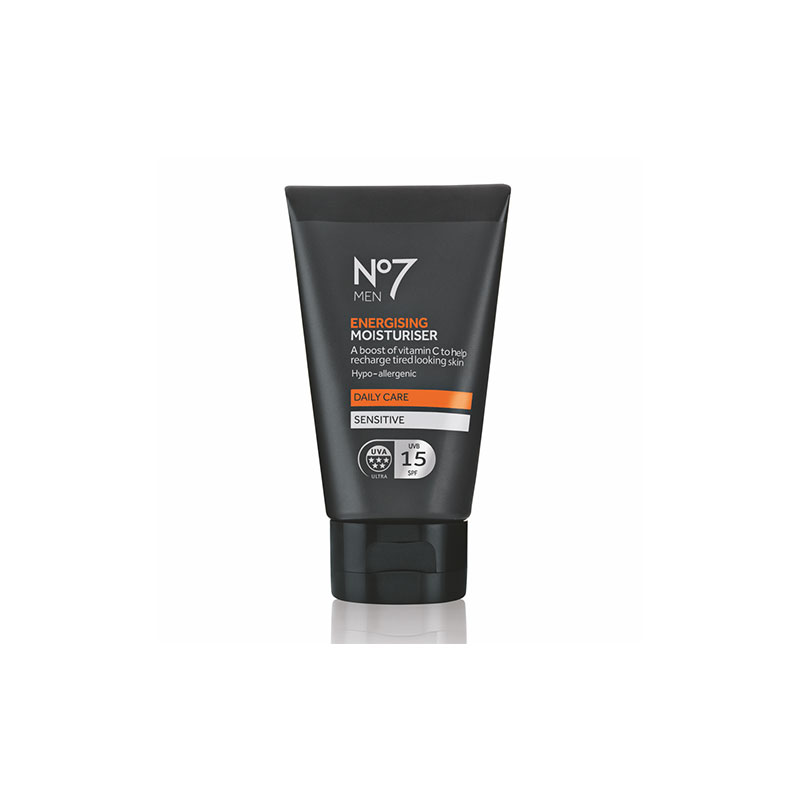No7 Men Energising Moisturiser 15 Spf Daily Care 50ml - Sensitive