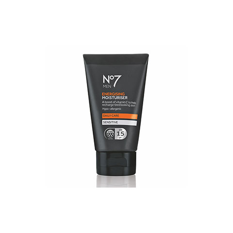 No7 Men Energising Moisturiser 15 Spf Daily Care 50ml - Sensitive