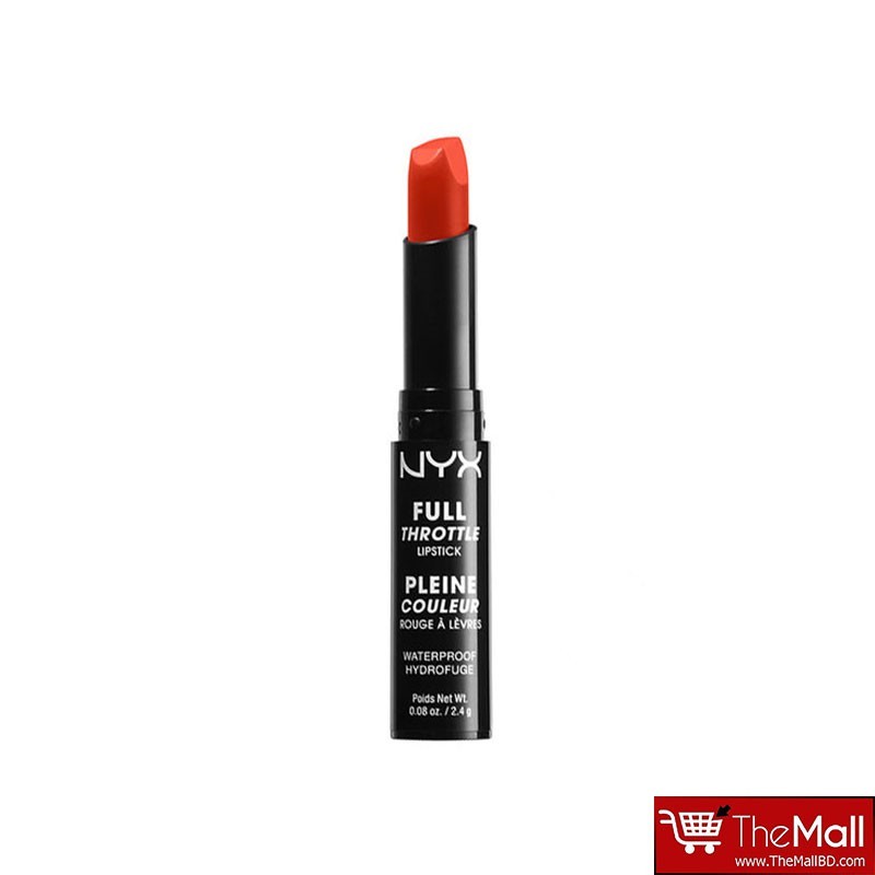 NYX Cosmetics Full Throttle Lipstick 2.4g  - FTLS09 Jolt