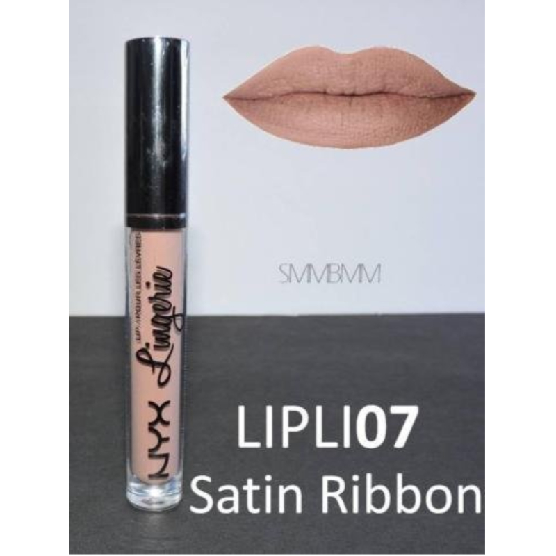 NYX Lip Lingerie Liquid Lipstick 4ml - LIPLI07 Satin Ribbon