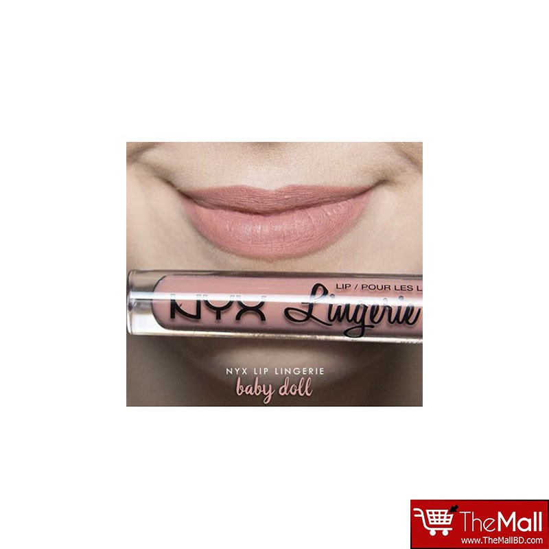 NYX Lip Lingerie Liquid Lipstick 4ml - LIPLI11 Baby Doll