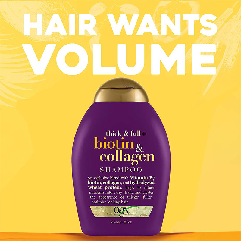 OGX Thick & Full Biotin & Collagen Shampoo 385ml