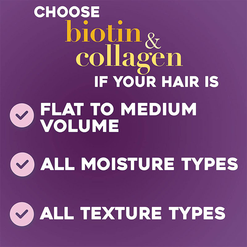 OGX Thick & Full Biotin & Collagen Shampoo 385ml