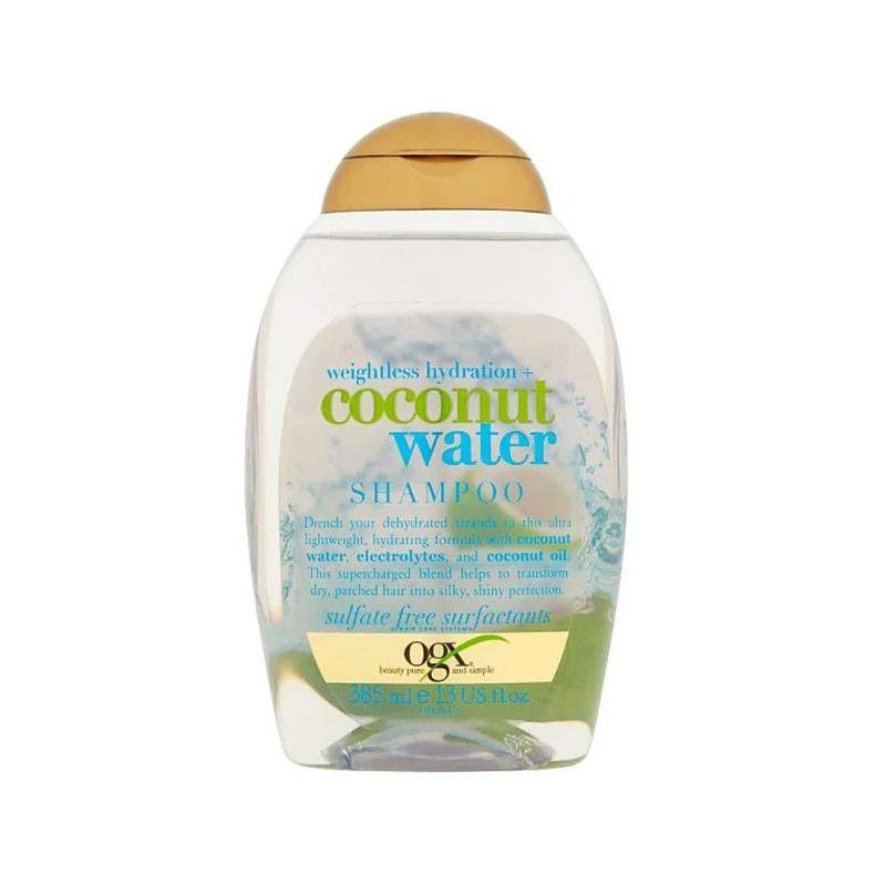 OGX Weightless Hydration + Coconut Water Shampoo 385ml