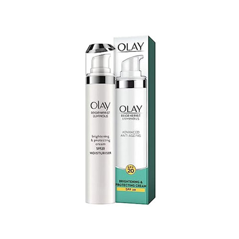 Olay Regenerist Luminous Advanced Anti-Ageing Brightening & Protecting Cream 50ml - SPF20