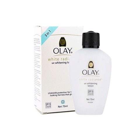 Olay White Radiance UV 3 in 1 Whitening Lotion 75ml - Spf19