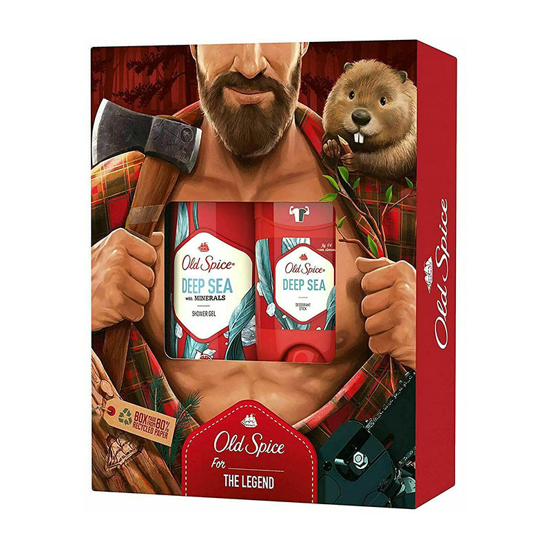 Old Spice Deep Sea Lumberjack Gift Set for Men