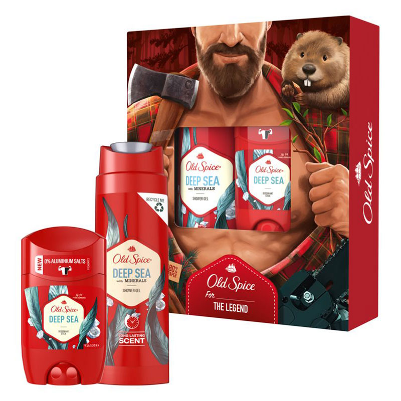 Old Spice Deep Sea Lumberjack Gift Set for Men