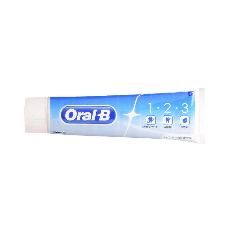 Oral B 1-2-3 Salt Power White Toothpaste 100ml