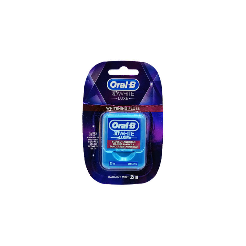 Oral-B 3D White Luxe Whitening Floss 35m