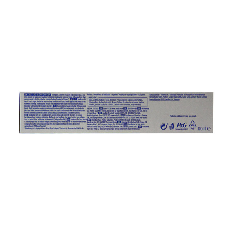 Oral B Tartar Control Mint Toothpaste 100ml