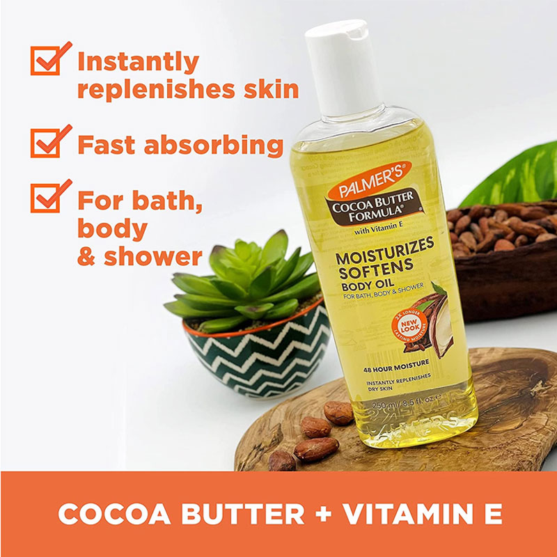 Palmer's Cocoa Butter Formula Moisturizes Softens Body Oil 250ml