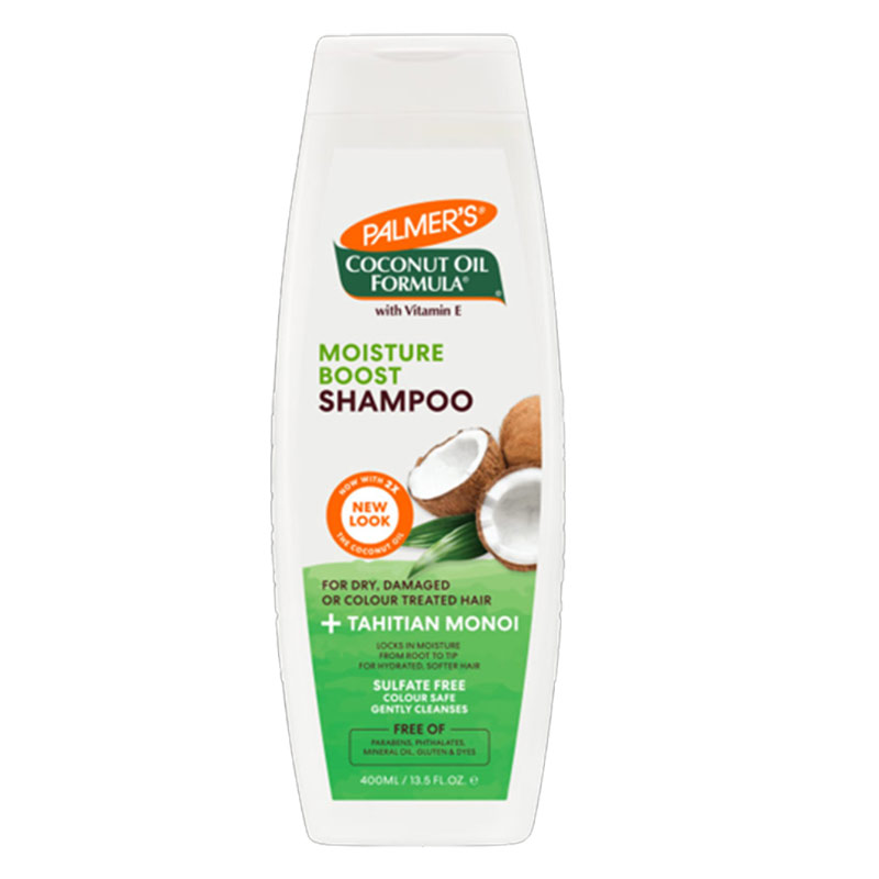 Palmer's Coconut Oil Moisture Boost Shampoo For Dry Damage Or Colour Treated Hair 400ml
