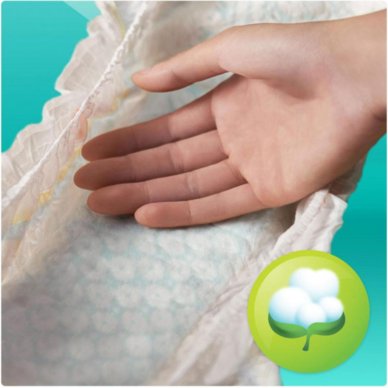 Pampers New Baby Dry Nappies 2 (3-6 kg) 17 Nappies