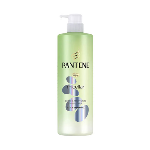 Pantene Pro-V Micellar Detox & Moisturize Waterlily Extract Scalp Shampoo 530ml