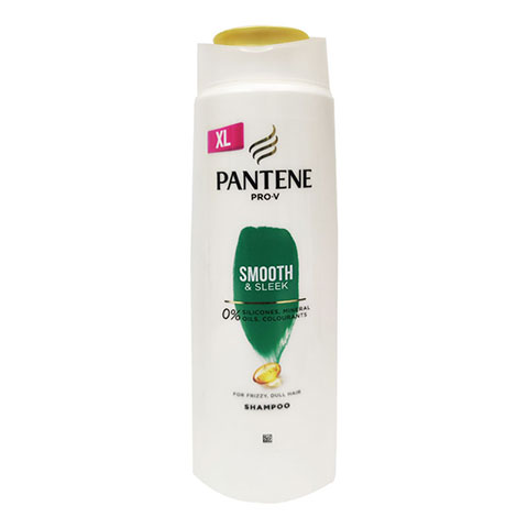 Pantene Pro-V Smooth & Sleek Shampoo For Frizzy Dull Hair 500ml