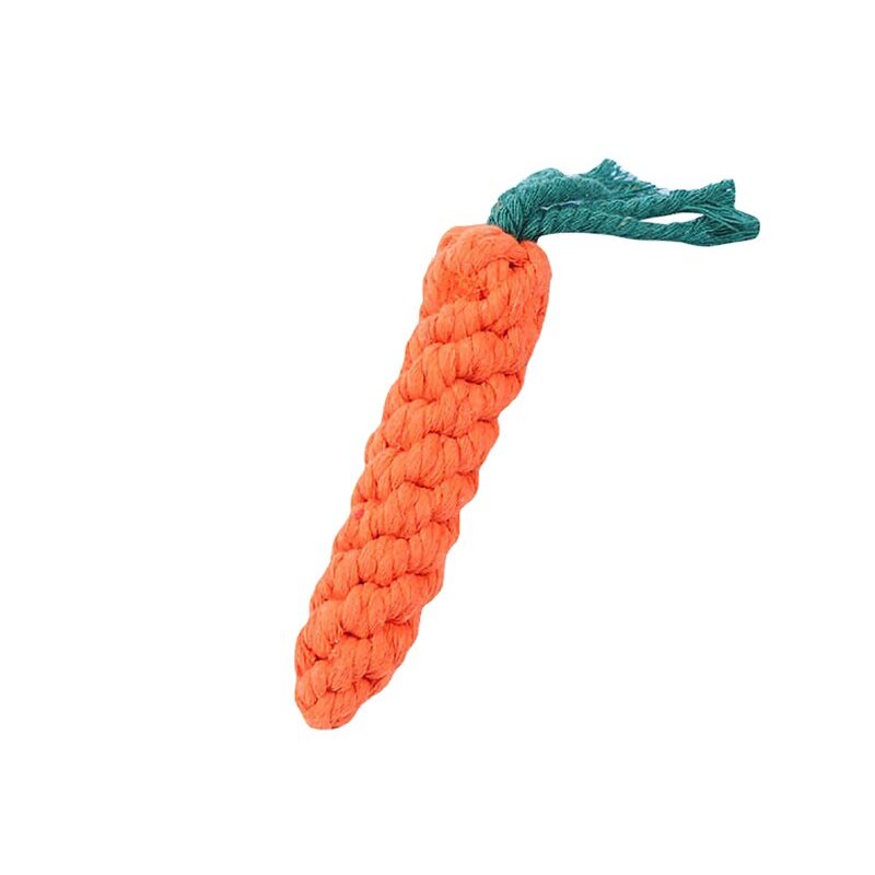 Pet Carrot Cotton Rope Toy - (301203)