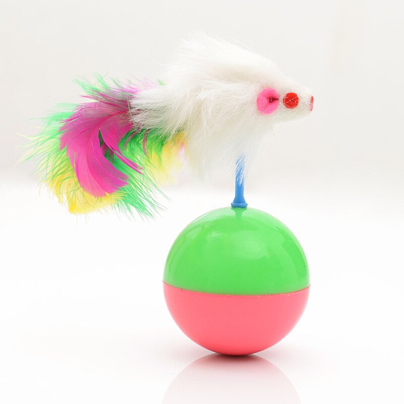 Pet Mouse Tumbler Ball Cat Toy - (301202)