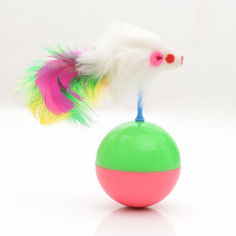 Pet Mouse Tumbler Ball Cat Toy - (301202)