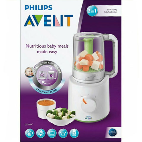 Philips Avent 2 in 1 Healthy Baby Food Maker (3381)