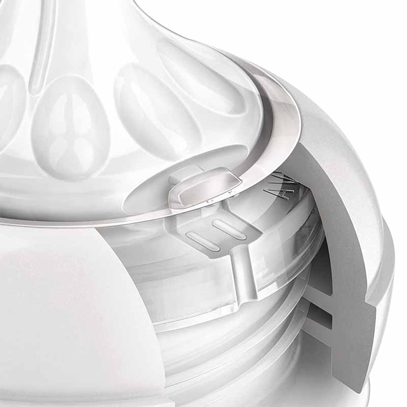 Philips Avent Natural 2 Slow Flow Teats 1m+ - 2pk