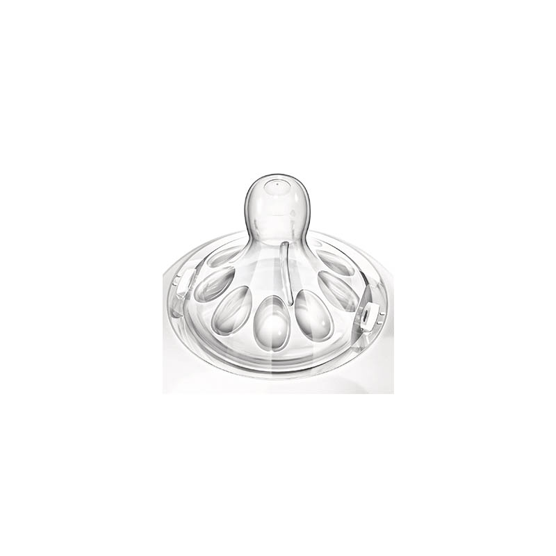 Philips Avent Natural 2 Slow Flow Teats 1m+ - 2pk