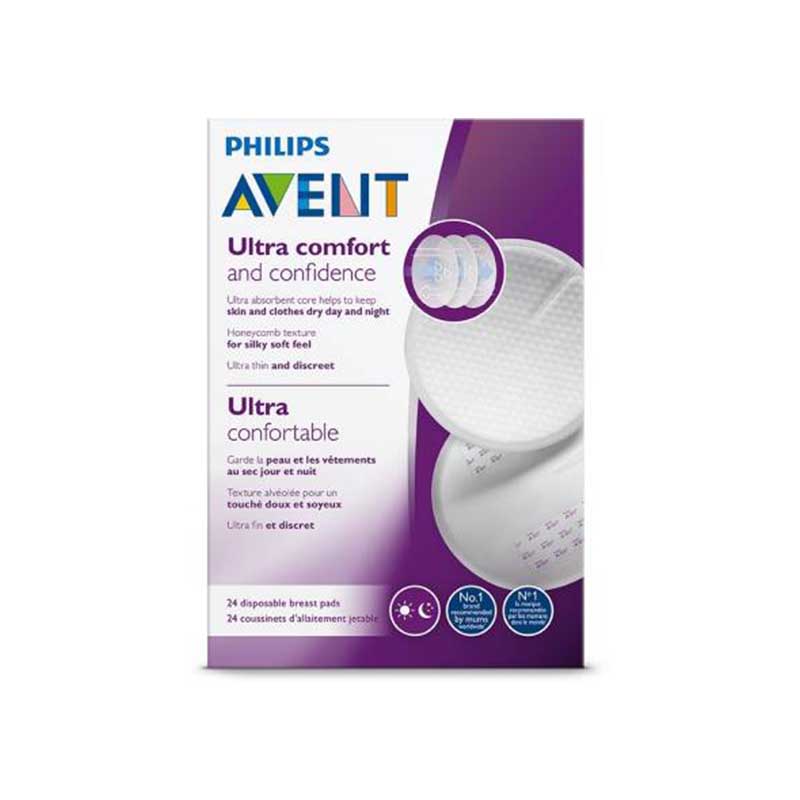 Philips Avent Ultra Comfort Disposable Day & Night Breast Pads 24pk (5775)