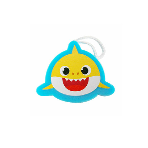 Pinkfong Baby Shark Bath Sponge for Kids - Blue
