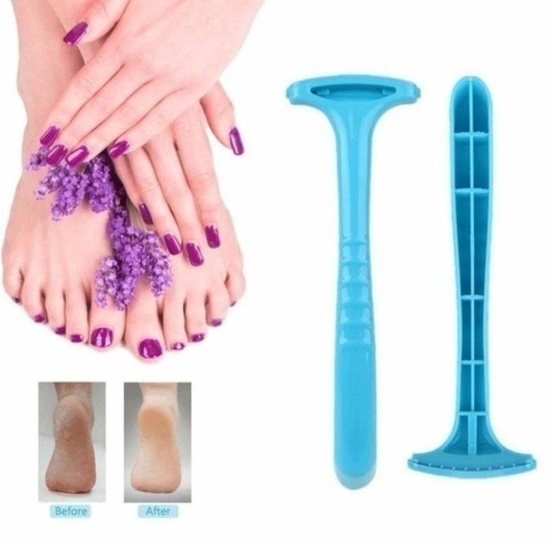 Plastic Handle Dead Skin Calluses Foot Scraping Razor