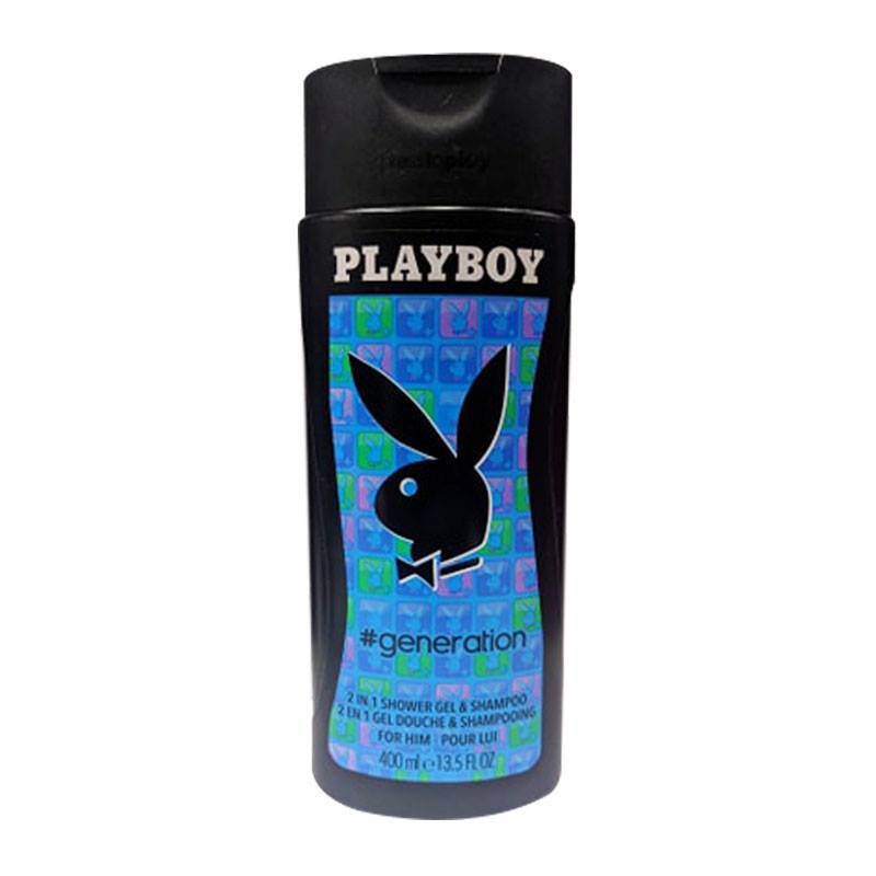 Playboy Generation 2 in 1 Shower Gel & Shampoo 400ml