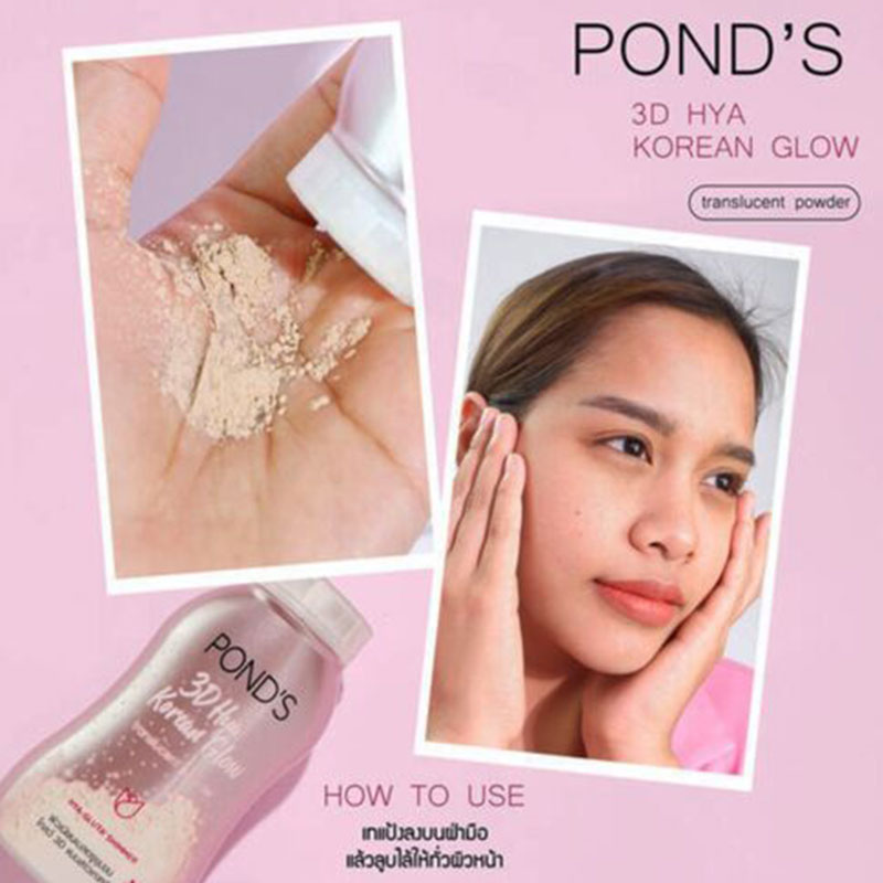 Pond's 3D Hya Korean Glow Translucent Face Powder 50g