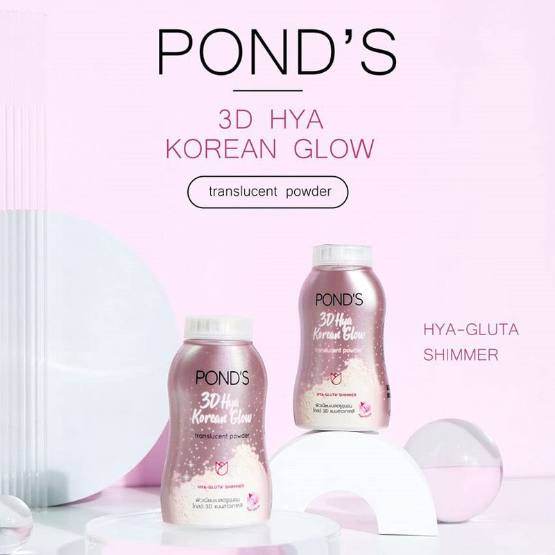 Pond's 3D Hya Korean Glow Translucent Face Powder 50g