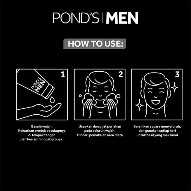 Pond's Men Acne Solution Facial Foam 50g